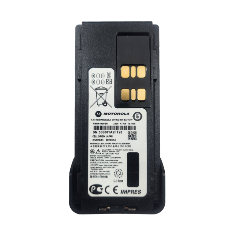 Аккумуляторная батарея PMNN4409BR для раций Motorola DP4400e / DP4800e 3000 mAh с разъемом Type-C