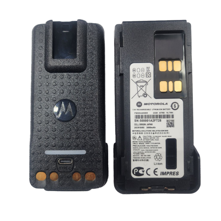 Аккумуляторная батарея PMNN4409BR для раций Motorola DP4400e / DP4800e 3000 mAh с разъемом Type-C