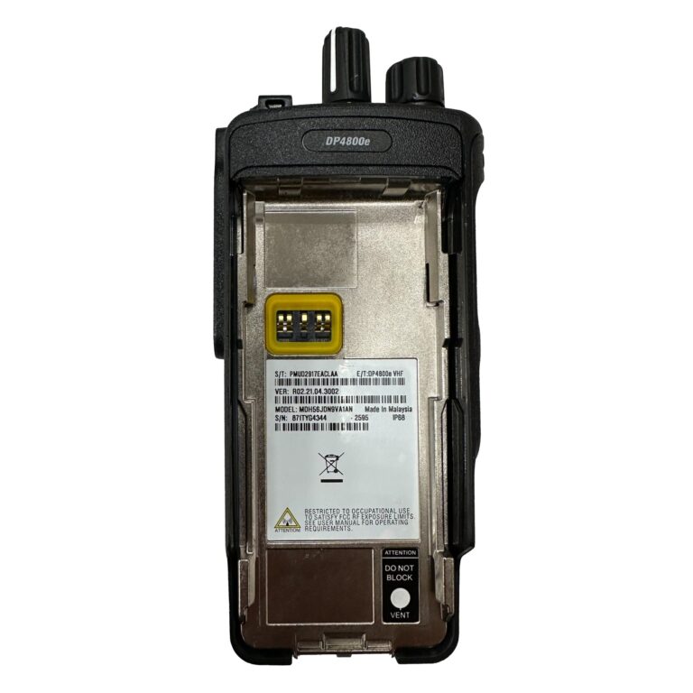 Цифрова портативна радіостанція/рація Motorola DP4800E, VHF, 5W, FKP (MDH56JDN9VA1AN)