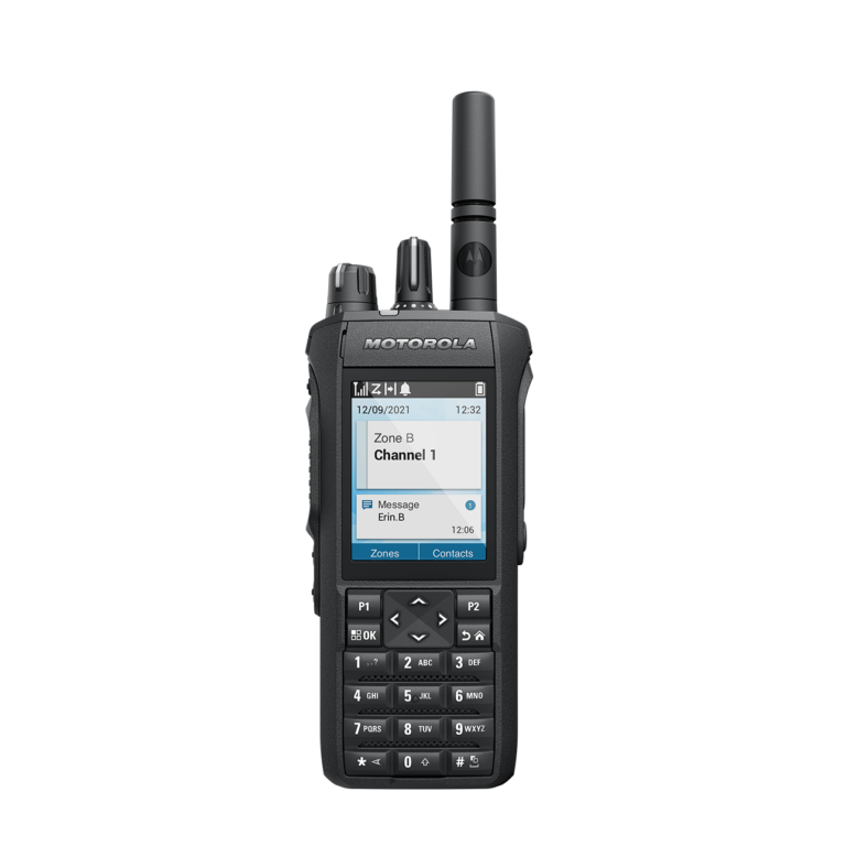 Цифровая портативная радиостанция/рация Motorola R7, VHF, 5W, FKP, AES-256 (MDH06JDN9WA2AN)